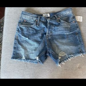 Free people Makai cut off shorts NWT